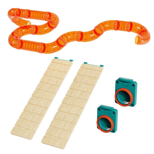 Advanced tunnel kit with connection kit for hamsters and gerbils