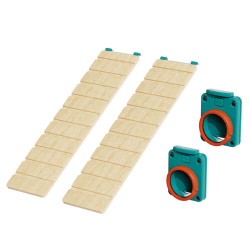 Connection kit for the hamster habitat