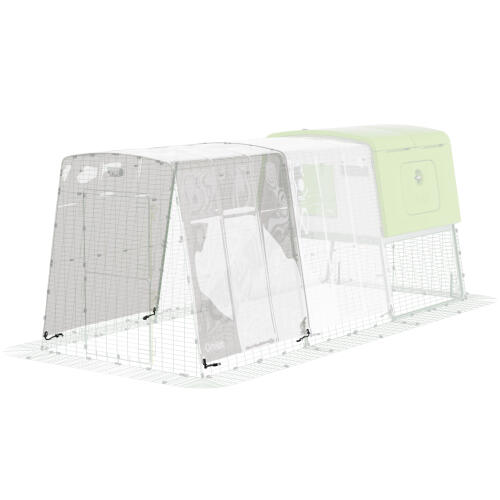 Eglu Cube large chicken coop run extension cover