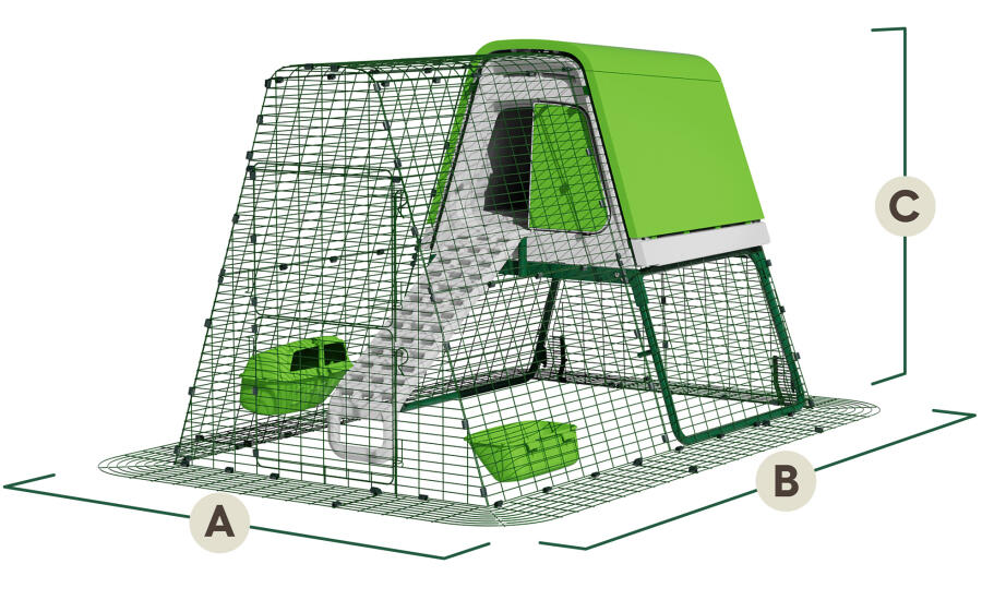 eglu go up dimensions