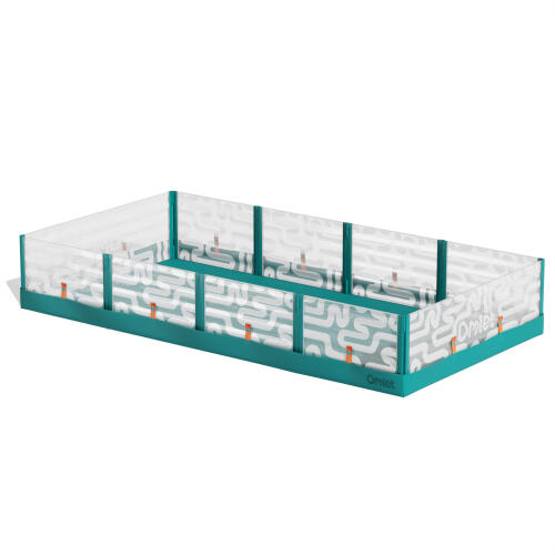 Large playpen with floor for hamsters and small animals