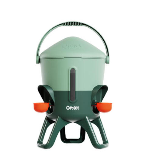 omlet insulated chicken waterer 1.5g sage green