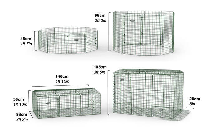 Zippi Rabbit Runs and Playpens dimensions Zippi Rabbit Runs and Playpens dimensions