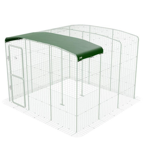 Heavy Duty Cover with Gutter Edge for Walk in Run – 3m