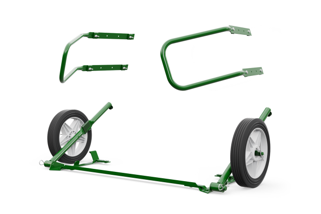 Eglu go rabbit hutch wheels and handles