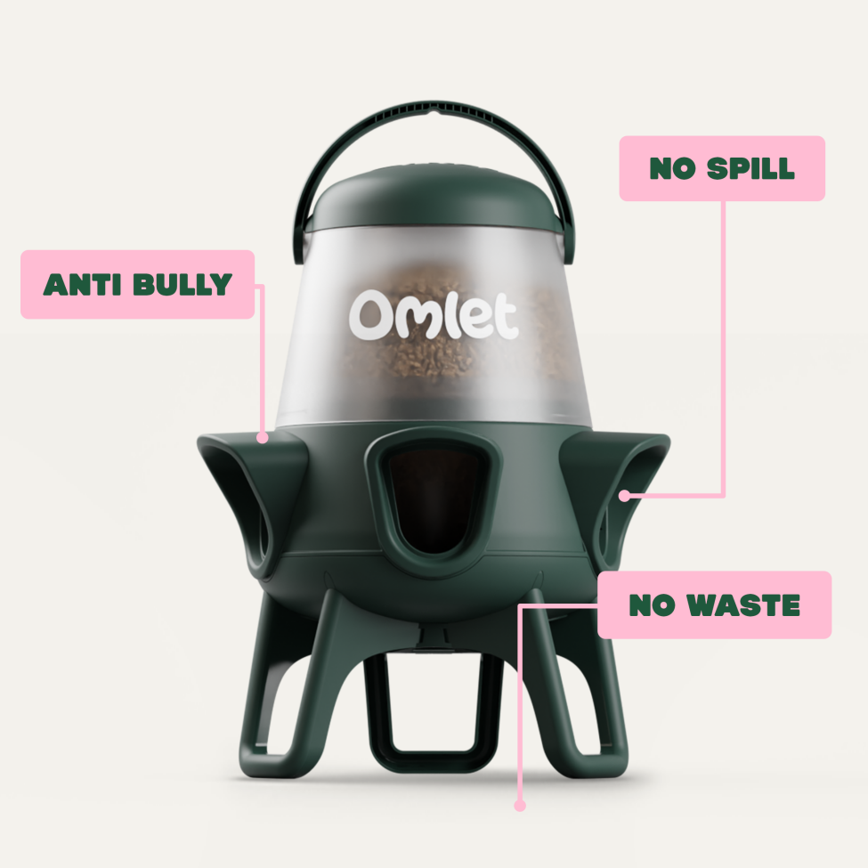 no waste chicken feeder usps