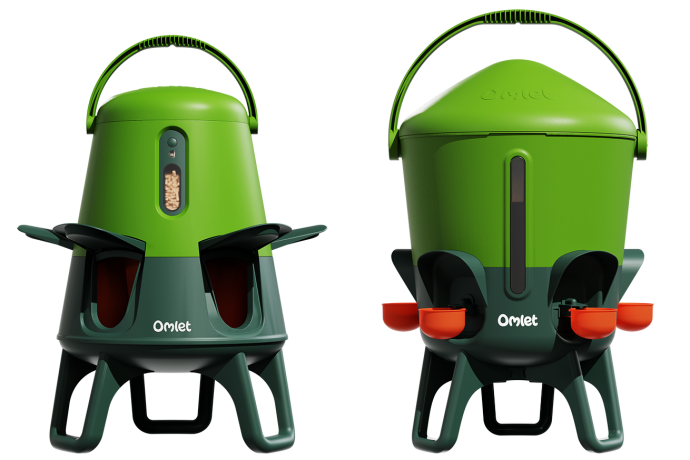 omlet no waster chicken feeders and insulated chicken waterers